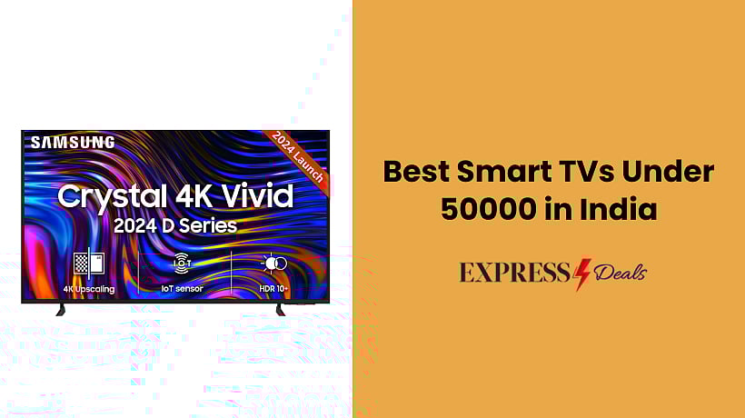 10 Best Smart TVs Under 50000 in India 2024