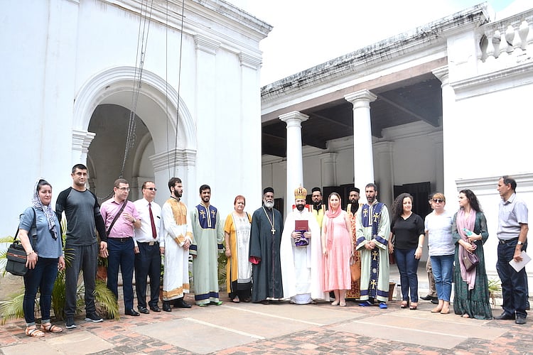 The bells toll again Chennai revives its Armenian link with annual church service