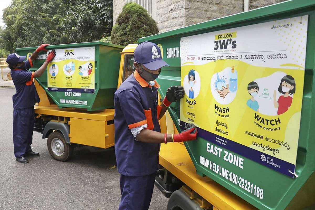 Bbmp Auto Bengaluru contractors prohibited from using BBMP’s name on garbage ...