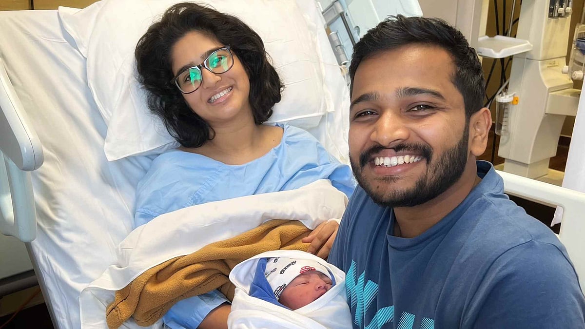 Actorfilmmaker Basil Joseph and wife Elizabeth Samuel their