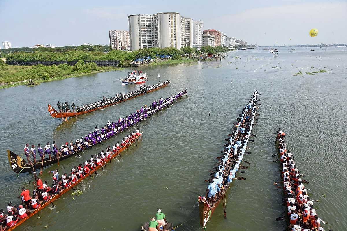 Excitement, rescue drama at Champakulam Moolam Boat race in Kerala