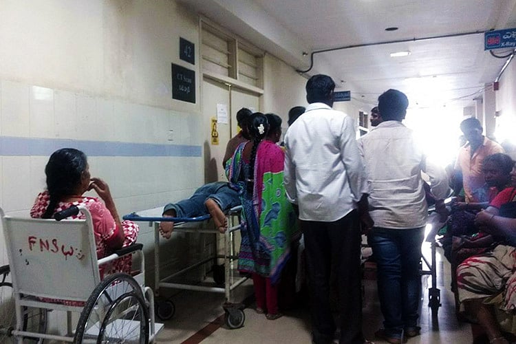 Long queues and struggling patients: Just one CT scan machine at the ...