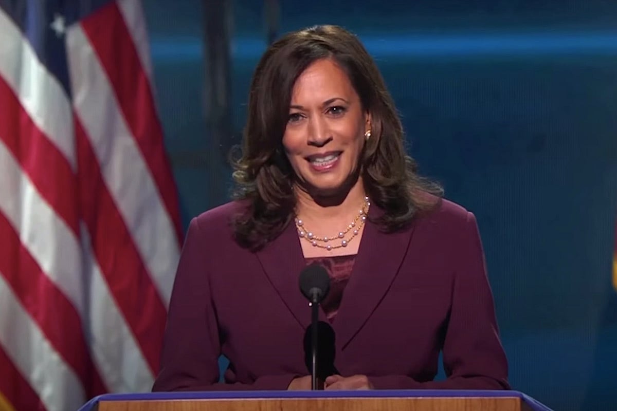 Watch Kamala Harris remembers her ‘chithis’ in acceptance speech as VP candidate
