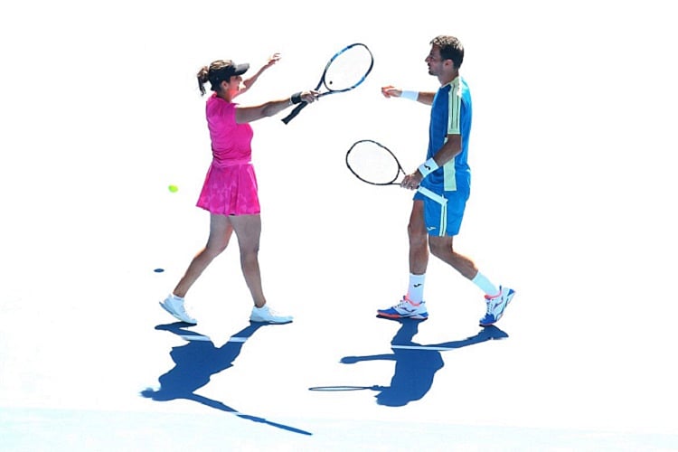 Unseeded AmericanColombian pair stuns SaniaDodig in Aus Open final