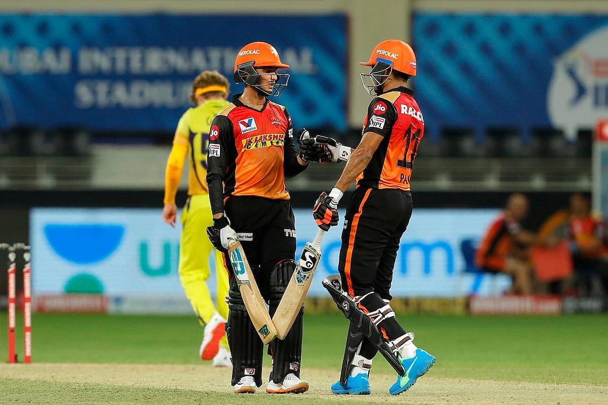 Youngsters Abhishek and Priyam star as SRH hands CSK its third straight ...