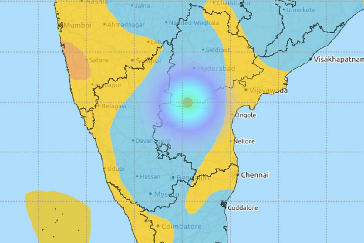 Minor earthquake reported near Hyderabad, no casualties