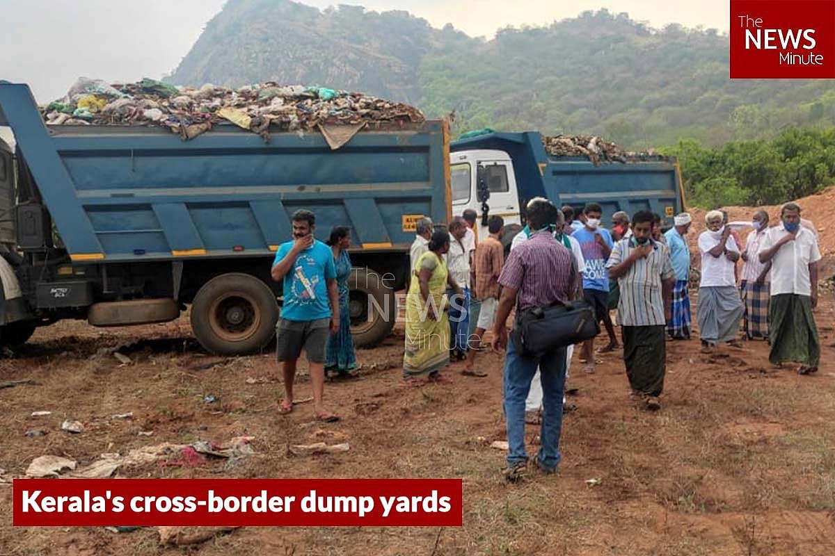 Ground report Stealth dumping of Kerala waste in Tamil Nadu continues