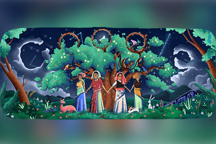 google-doodle-salutes-45th-anniversary-of-chipko-movement