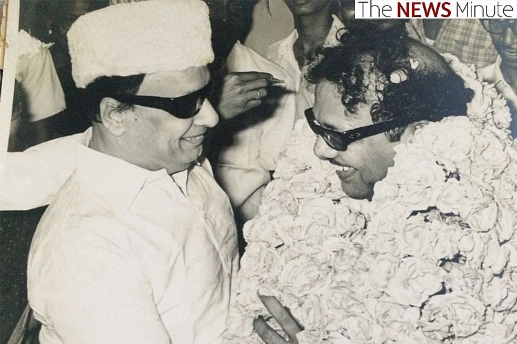 Karunanidhi and MGR: A checkered friendship, and a lesson in civility ...