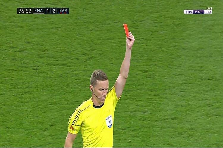 Football referees watching slow motion videos flash more red cards Study