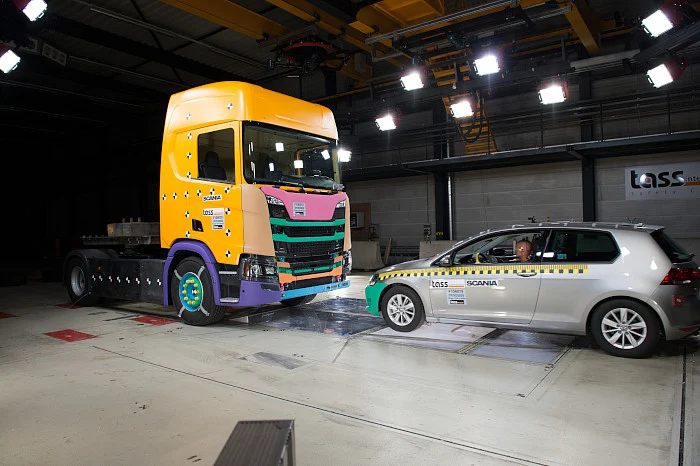 Scania vehicles go through rigorous safety and stress tests 