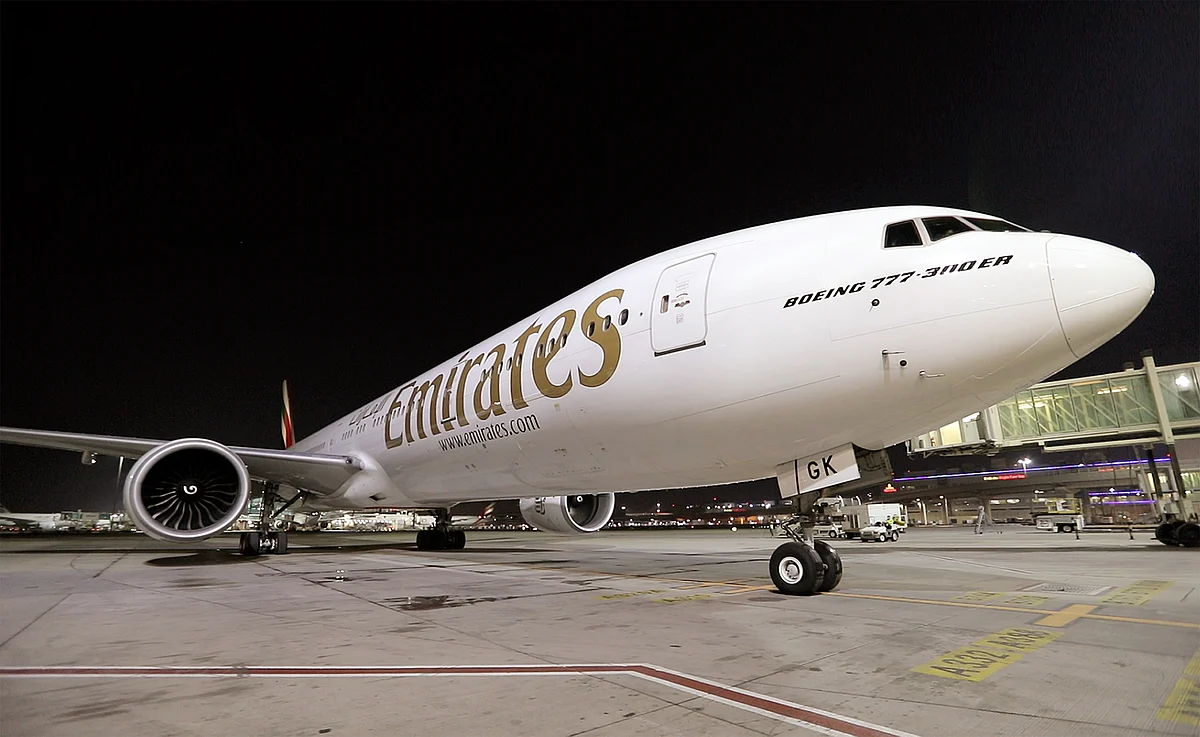 The vaccines arrived on flight EK 182 from Brussels