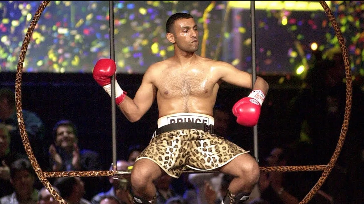 Prince Naseem was known for his incredible speed, showmanship, and spectacular ring entrances