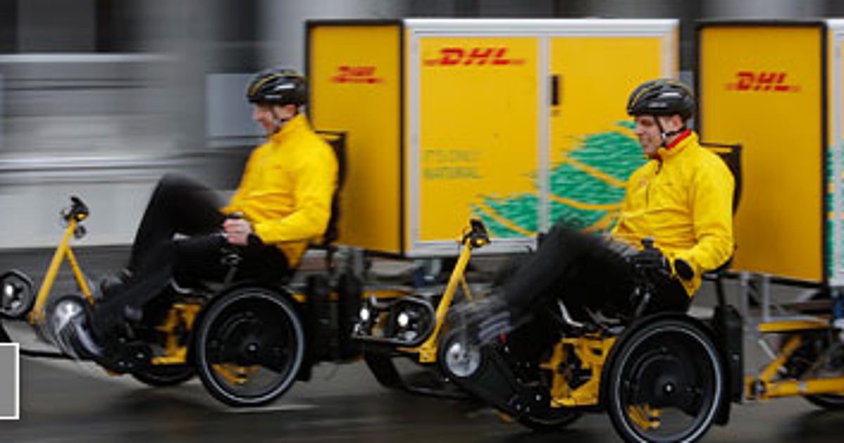 Cubicycle DHL running “Cubicycle” pilot in the UAE