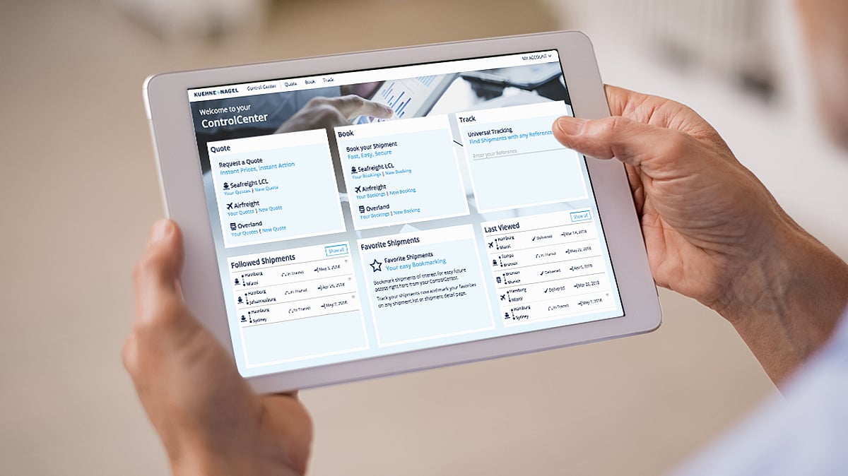 Mykn Kuehne + Nagel introduces myKN