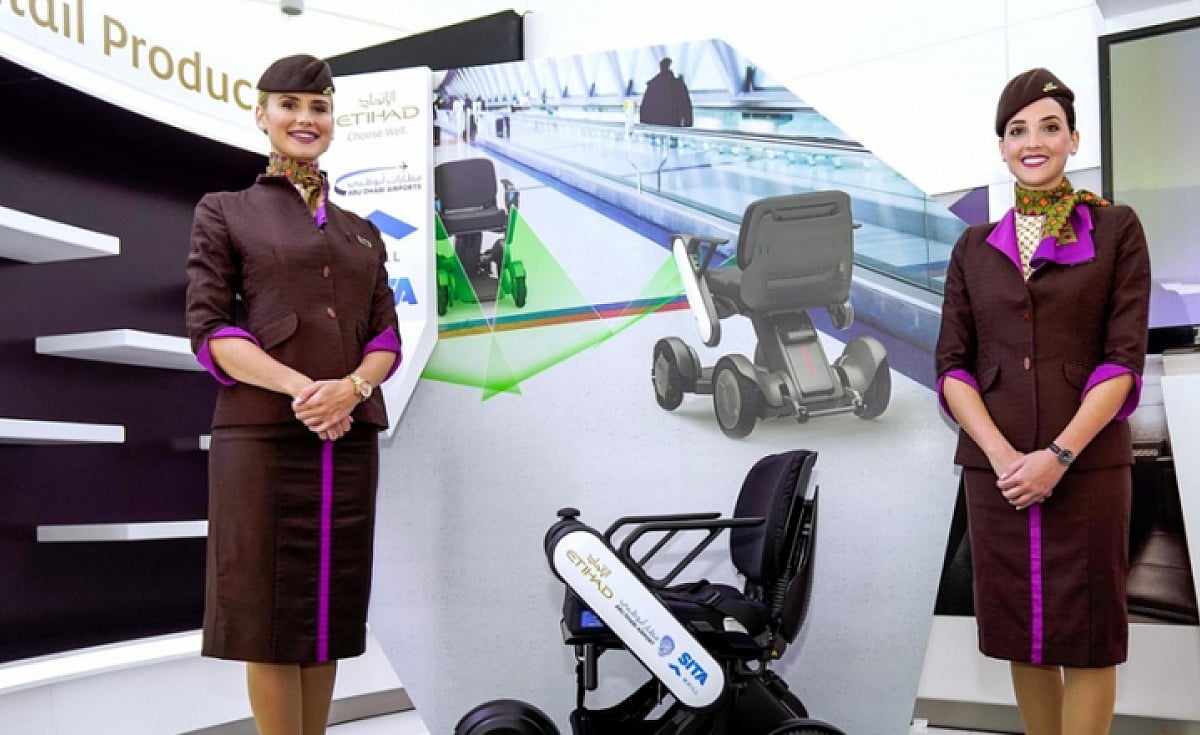 Etihad Airways, AUH Begin Trials of Autonomous Wheelchairs