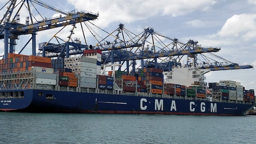 DP World Chennai Container Terminal Largest Container Ship