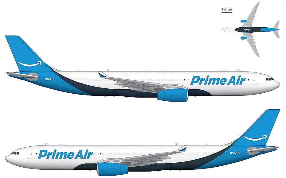 Amazon Air Adds 10 Airbus A330300s to its Global Fleet