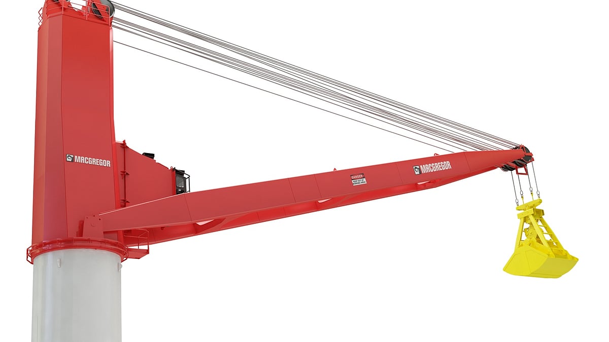 Transloader Arm MacGregor Completes Electric Crane Series with New Transloader