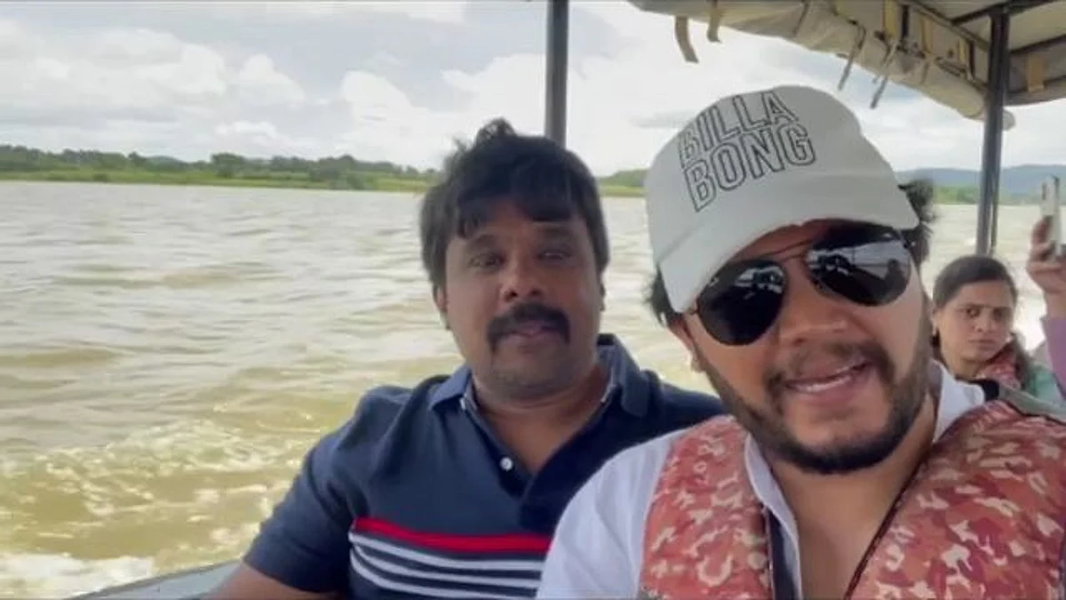 ಜಾಲಿ ಮೂಡ್ನಲ್ಲಿ ಗೋಲ್ಡನ್ ಸ್ಟಾರ್ ಗಣೇಶ್..!