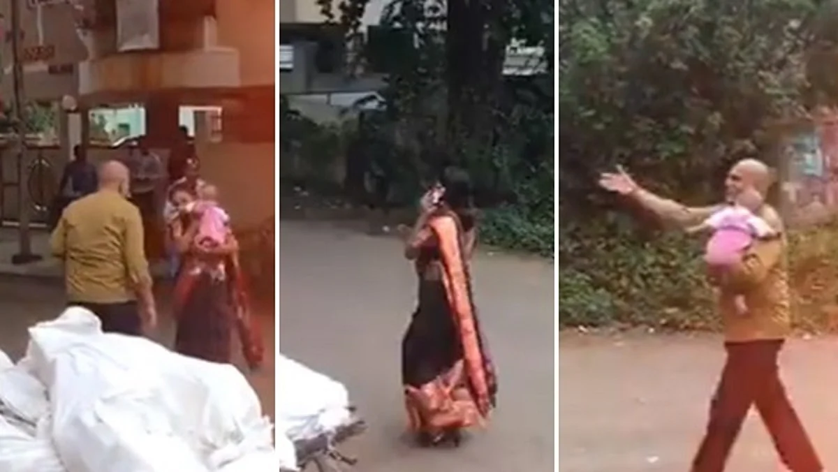 VIDEO: फोन की पागलैती चरम पर, फोन के चक्कर में महिला ने अपने बच्चे को ऑटो में छोड़ दिया