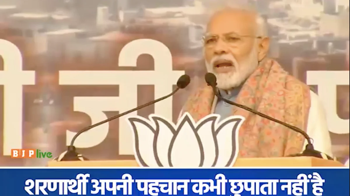 मोदी ने अपने दिल्ली वाले भाषण में पुलिस का मनोबल बढ़ाया, पुलिसकर्मियों ने बदली डीपी।