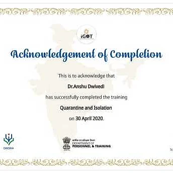 Covid 19 Training Certificate
