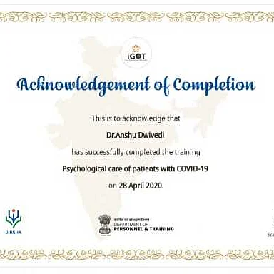 Covid 19 Training Certificate