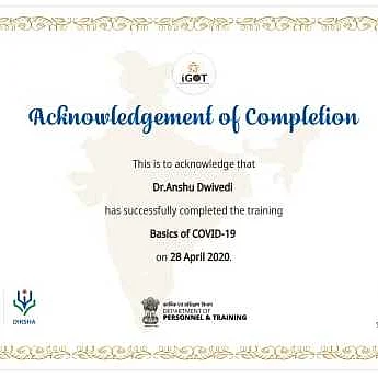 Covid 19 Training Certificate