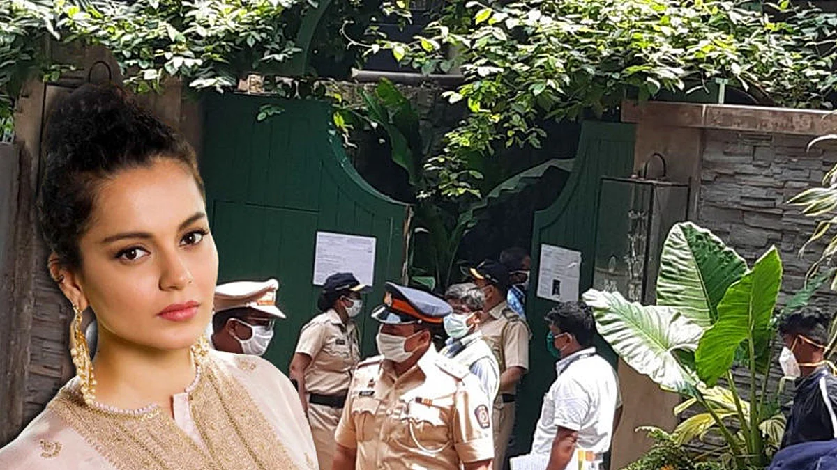 कंगना रनौत ने कहा बीएमसी ने मेरे सपनों के साथ रेप किया है।