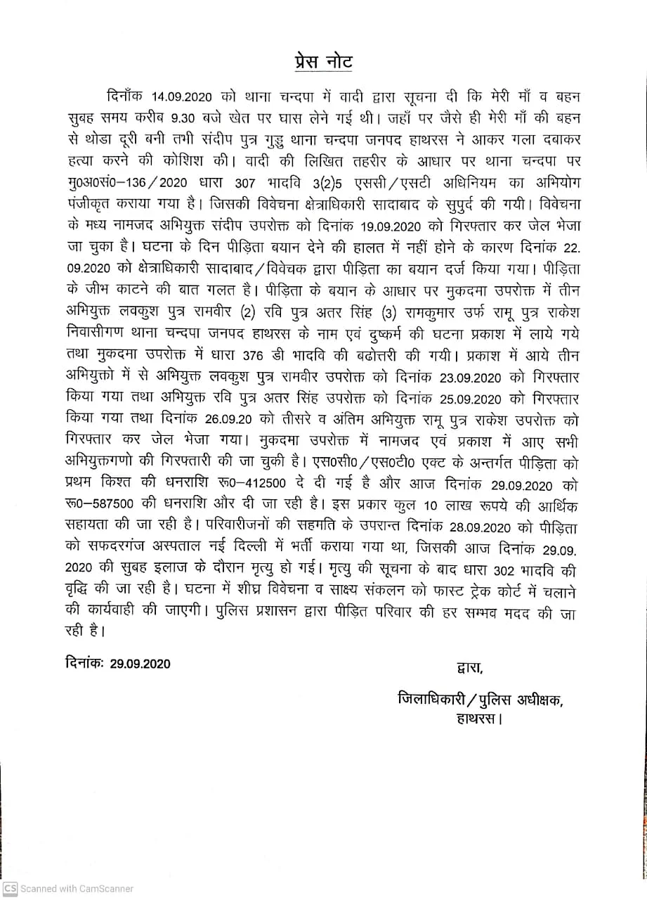 Hathras Case
