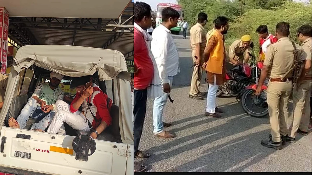 बाइक दुर्घटना में घायल युवाओं को तिंदवारी विधायक ने पहुँचाया अस्पताल