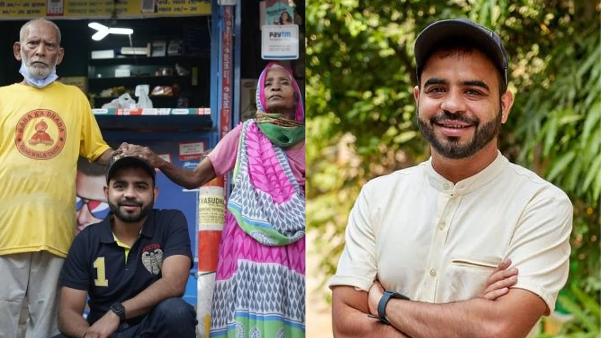 बाबा का ढाबा चलाने वाले कान्ता प्रसाद ने यूटूबर गौरव के खिलाफ एफआईआर दर्ज कराई