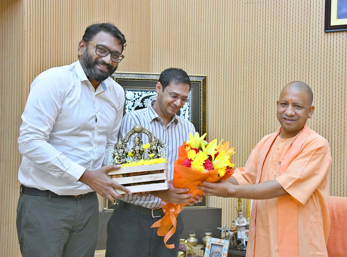राष्ट्रीय प्रौद्योगिकी दिवस पर Koo एप के संस्थापकों से मिले सीएम योगी