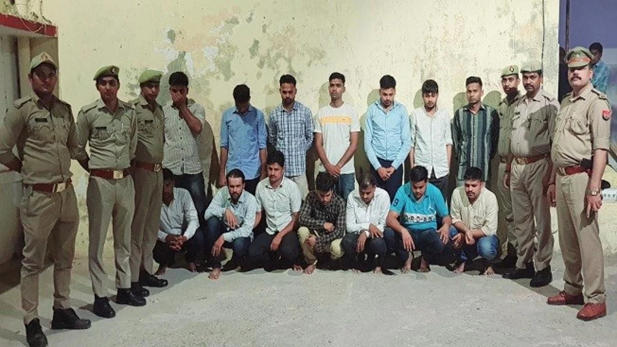 लखनऊ: दारोगा भर्ती की ऑनलाइन परीक्षा को यूं फर्जीवाड़े से किया पास, 14 गिरफ्तार