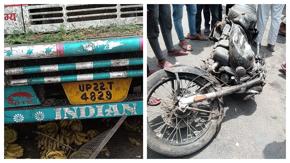 अलीगढ़: अनियंत्रित तेज रफ्तार ट्रक बना लोगों के लिए 'काल', 4 की दर्दनाक मौत, कई घायल