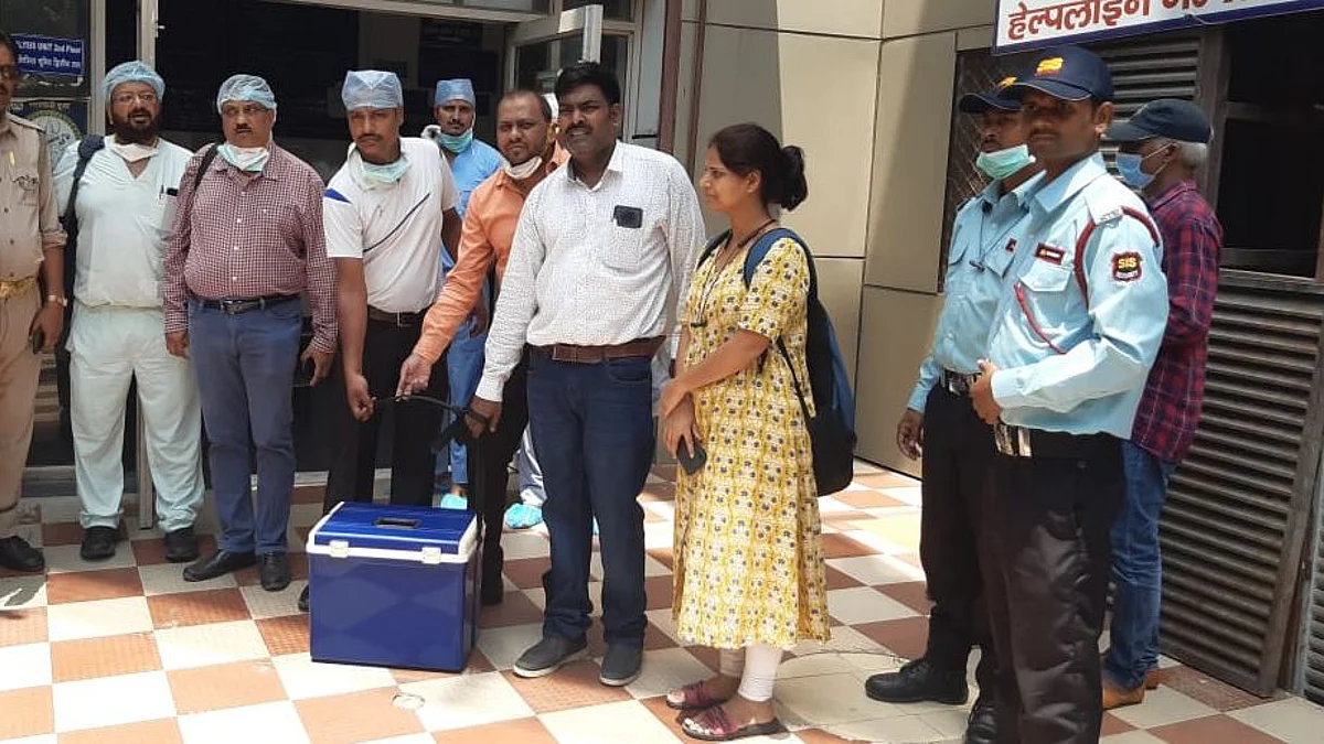 लखनऊ: ग्रीन कॉरिडोर से 14 मिनट में अपोलोमेडिक्स से KGMU लाया गया लिवर, जानें कैसे हुआ ये