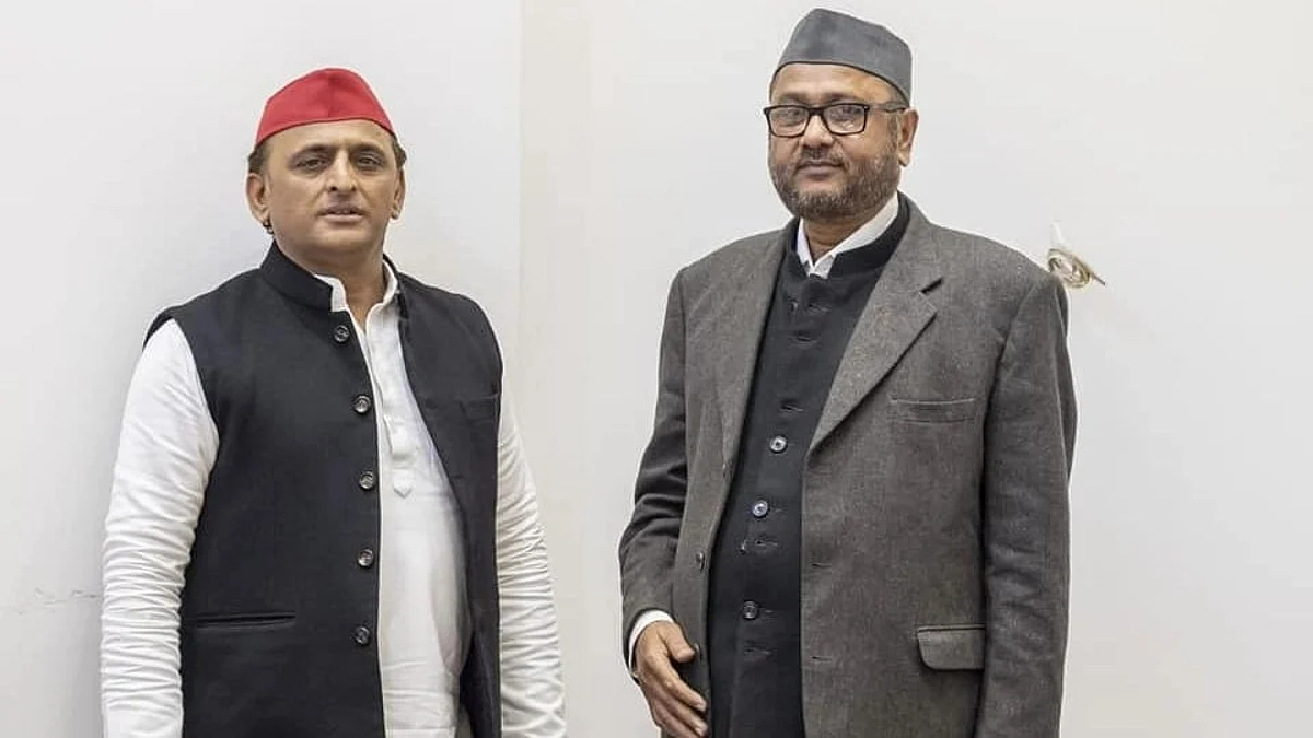 'टोंटी और पंप, दोनों एक साथ', प्रयागराज हिंसा के आरोपी संग अखिलेश की तस्वीर पर नंदी का तंज