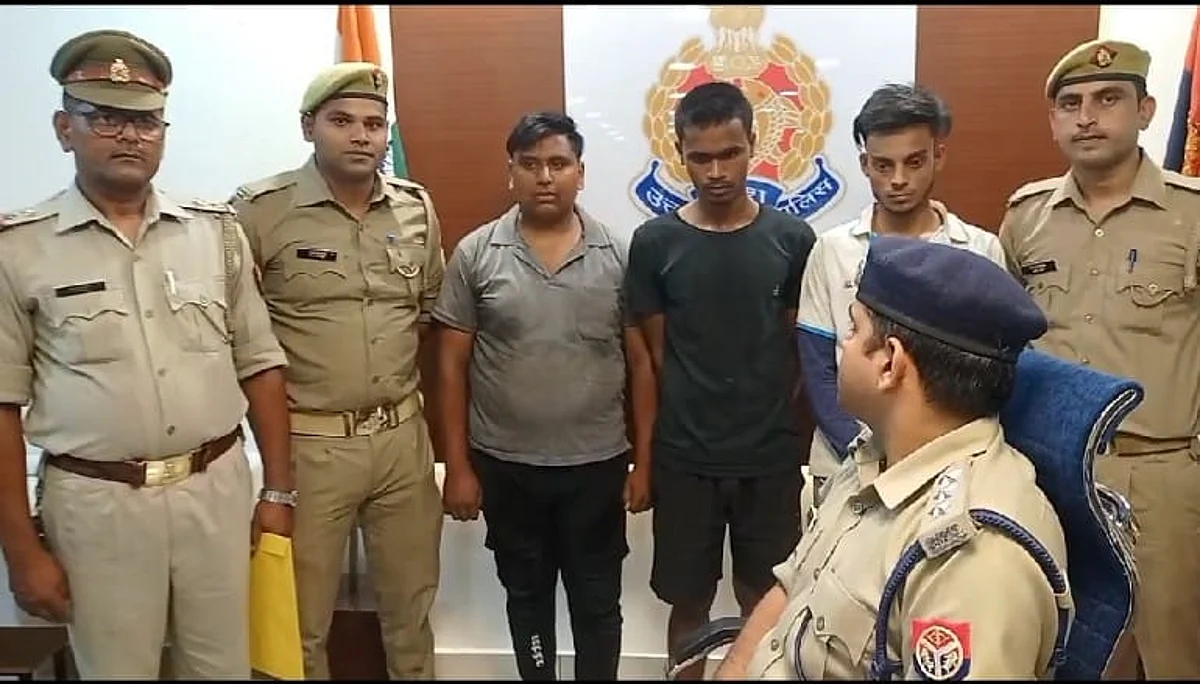 मुरादाबाद: यूट्यूब से आइडिया लेकर गए थे एटीएम चोरी करने, पकड़े गए