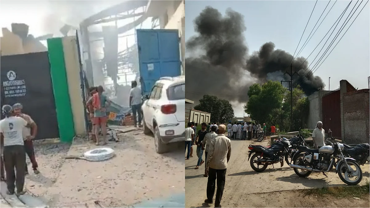 हापुड़: कैमिकल फैक्ट्री में बॉयलर फटने से लगी भीषण आग, कई मजूदरों की मौत, CM ने जताया दुख