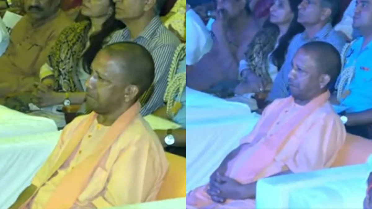 सीएम योगी आदित्यनाथ भावुक हो गए.