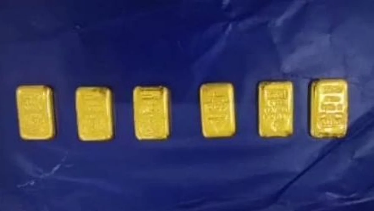 लखनऊ एयरपोर्ट पर डस्टबिन में मिले 6 गोल्ड बार्स, इस चालाकी से छिपाकर लाए गए, जानें कीमत