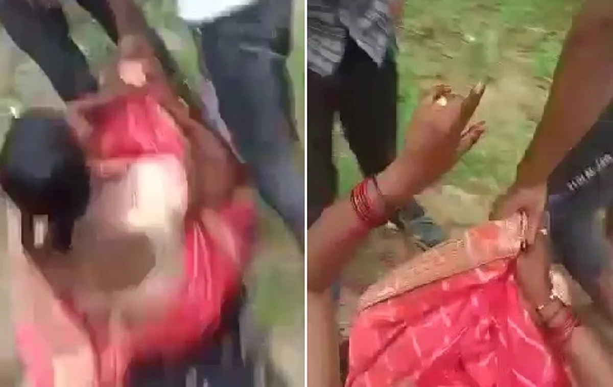 हमीरपुर: जहां युवती को निर्वस्त्र किया गया वहीं महिला से बदसलूकी का भी वीडियो हुआ वायरल