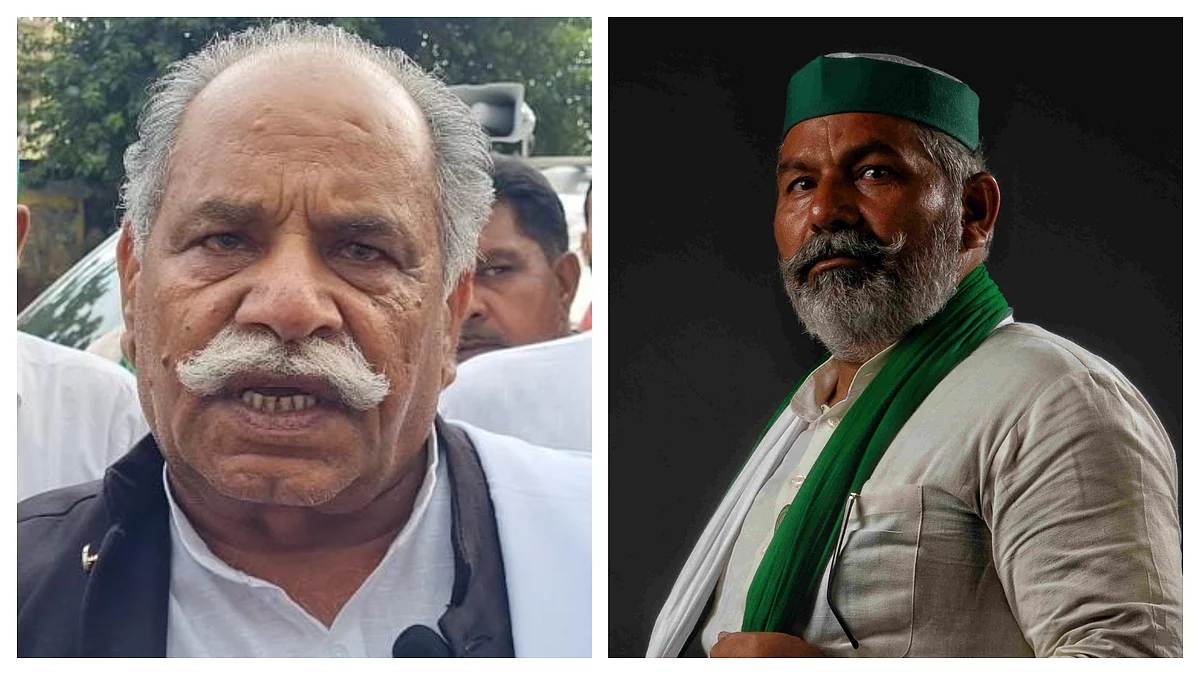 BKU भानु के मुखिया का टिकैत पर हमला, बोले- जो इंसान लूटे पीटे वह आतंकवादी नहीं तो क्या है?