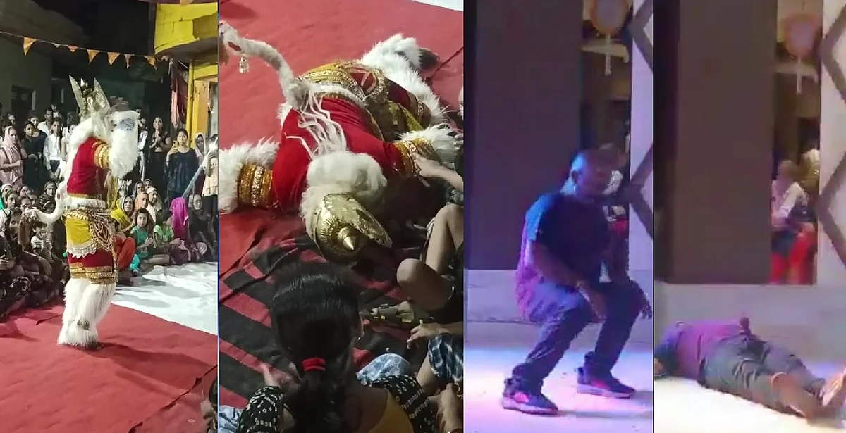 बरेली और मैनपुरी के दो शॉकिंग Video, डांस करते हुए ये शख्स अचानक गिरे फिर उठे ही नहीं