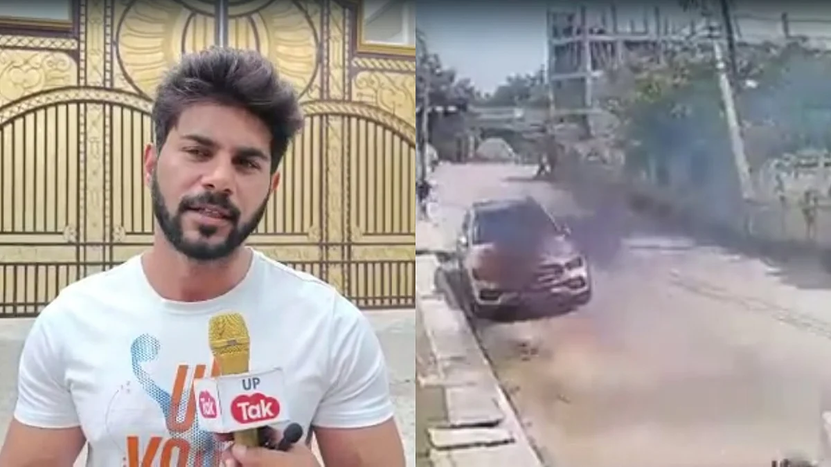 किसी और मिस्त्री से काम कराने को लेकर चिढ़े दूसरे मिस्त्री ने लगाई थी मर्सिडीज में आग