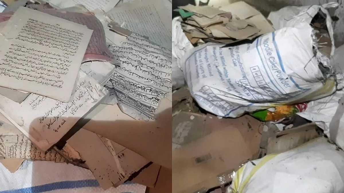 आजम खान के जौहर यूनिवर्सिटी में सफाई मशीनों के बाद अब प्राचीन किताबों का जखीरा बरामद