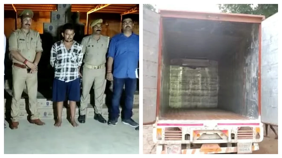दवा के नाम पर चल रही थी दारू की तस्करी, चंदौली पुलिस ने यूं पकड़ा अवैध शराब का धंधा