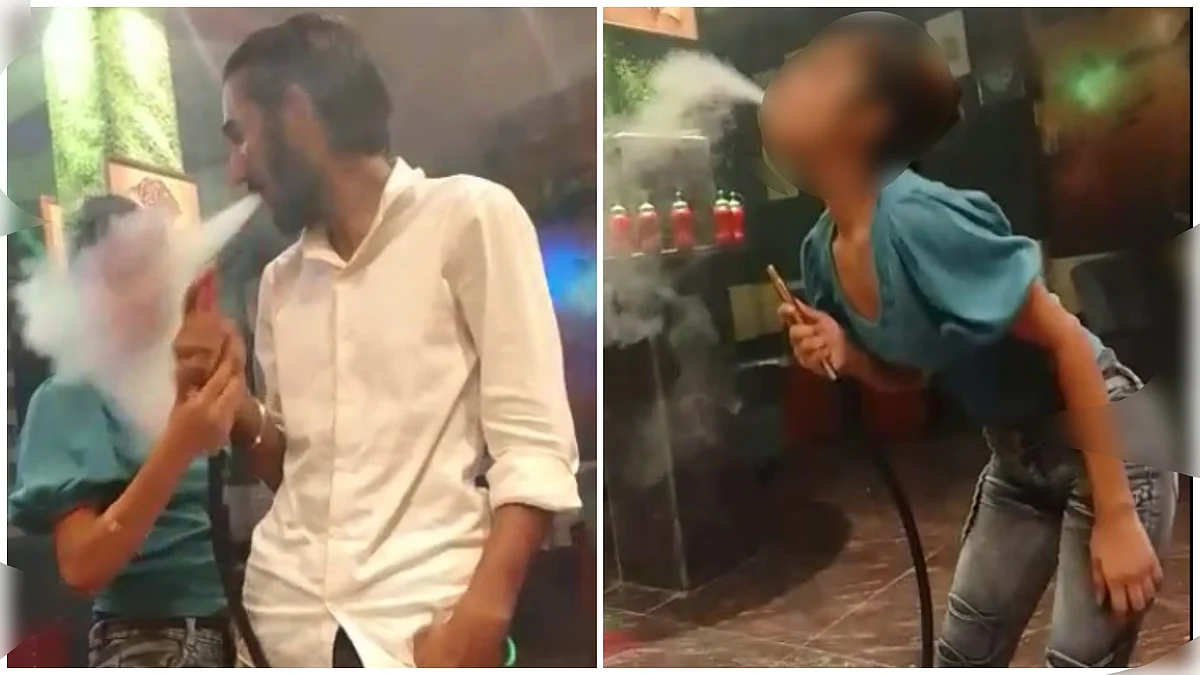 सील हो चुके हुक्का बार में अश्लील डांस का वीडियो वायरल हो रहा है.
