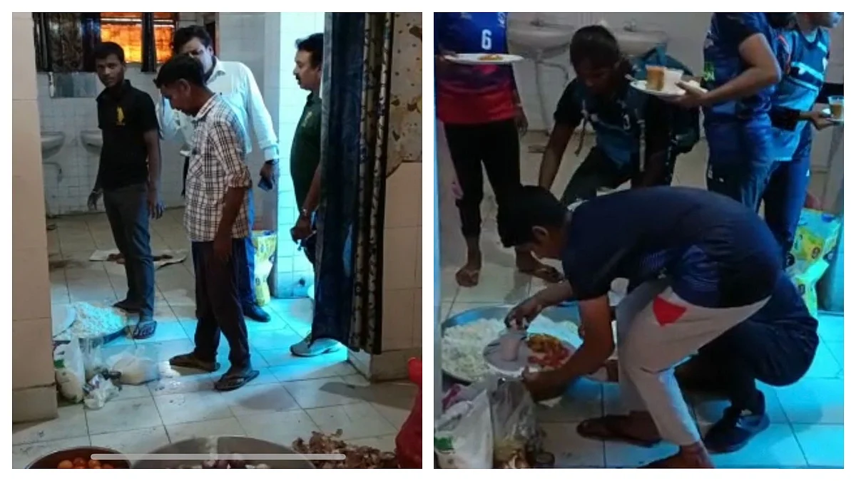 UP Tak की खबर का असर! सहारनपुर में टॉयलेट में बना खाना परोसने के मामले में नप गए अफसर